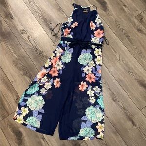 Floral Jumpsuit